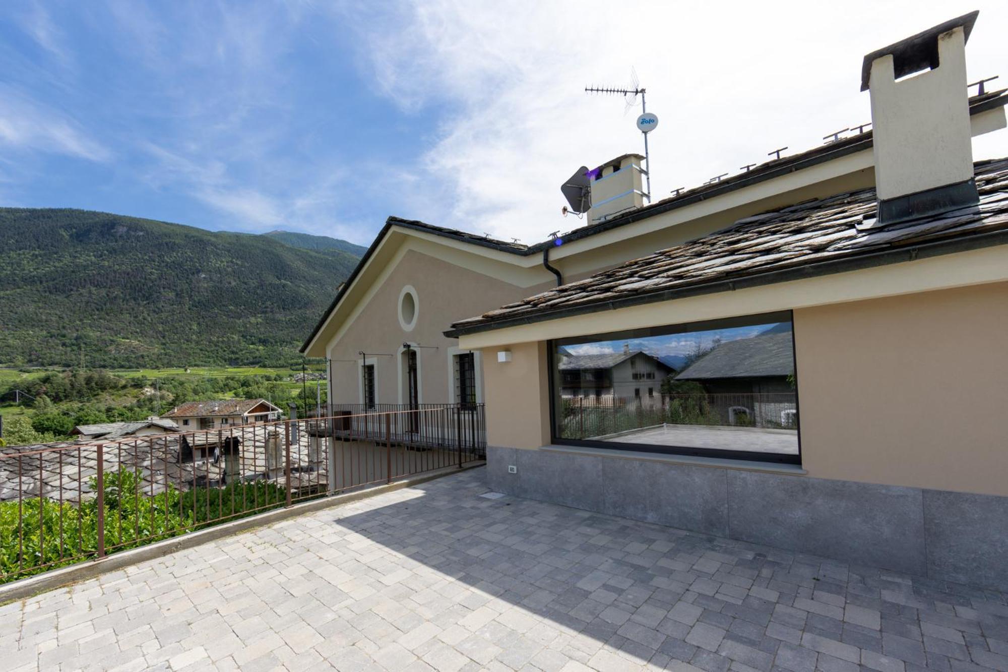 Manor House Apartment Aosta Exterior foto
